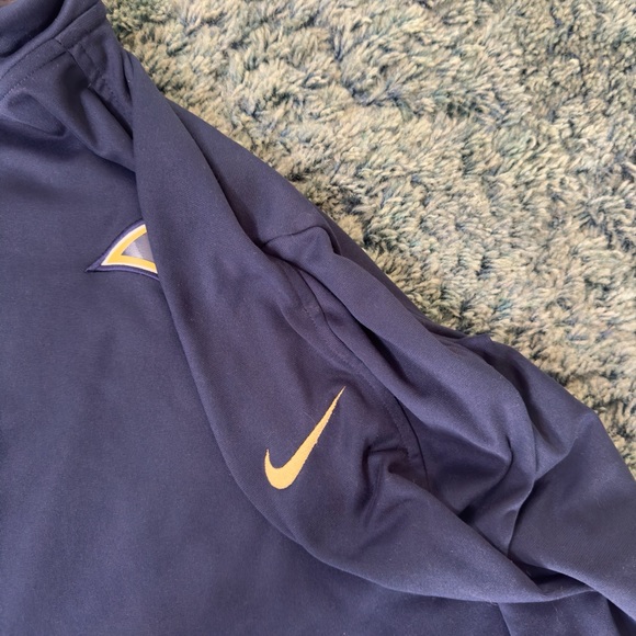 Nike On Field 1/4 Zip Player Team Issue NFL LA Rams Football Large Pullover - Picture 3 of 7
